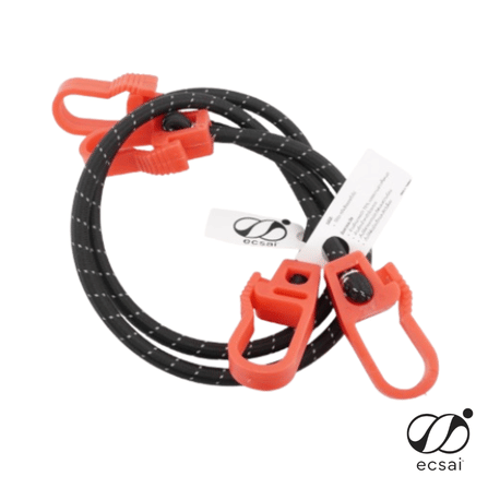 สายรัดยางยืด พร้อมตะขอพลาสติก ECSAI ขนาด 8 มม. ยาว 80 ซม. สีดำ-รีเฟลกซ์ (แพค 2 ชิ้น)_0